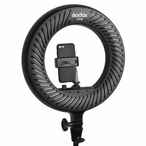 Осветитель кольцевой Godox LR180 LED Black, фото 7