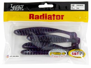 Виброхвосты съедоб. искусст. LJ Pro Series RADIATOR 5.0in (12.50)/S63 4шт., фото 4
