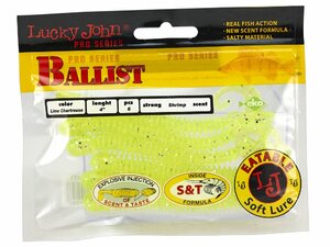 Твистеры съедобные LJ Pro Series BALLIST 4.0in (10.20)/071 6шт., фото 4