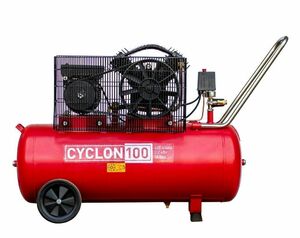 Компрессор Aurora CYCLON-100 TURBO ACTIVE SERIES, ресивер 100 л, 2,2 кВт, фото 8
