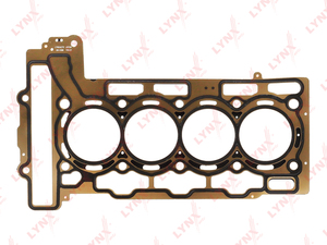 Прокладка ГБЦ LYNXauto SH-1008. Для: BMW 1(F20/F21) 1.6 11> / 3(F30) 1.6 12-15, CITROEN C4 Grand Picasso I-II 1.6 08> / C4 I-II 1.6 08-16 / C4 Picasso I-II 1.6 08> / C5 Aircross 1.6 18> / C5 III 1.6 09> / DS3 1.6 10-15 / DS4 1.6 11-15, MINI Mini(R56) Coop, фото 1