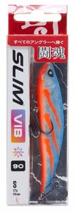 Воблер тонущий вертикальный LJ Pro Series SLIM VIB S 90.00/361, фото 4