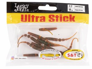 Слаги съедобные искусственные LJ Pro Series ULTRA STICK 2,2in (05.60)/085 10шт., фото 4