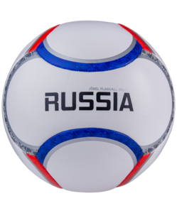 Мяч футбольный Jögel Flagball Russia №5, белый, фото 1