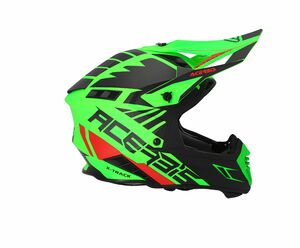 Шлем Acerbis X-TRACK 22-06 Fluo-Green/Black XXL, фото 3