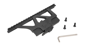 Быстросъемный боковой кронштейн ARKON с планкой weaver на Сайга/АК с выносом / Аркон с планкой вивер на Сайга или АК, фото 7