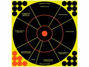 Мишень осыпающаяся Birchwood Shoot•N•C Handgun Trainer Ø 12″ 5шт. BC-34032, фото 1