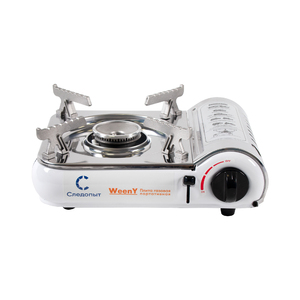Плита настольная газовая СЛЕДОПЫТ WeenY, нерж. сталь, фото 3