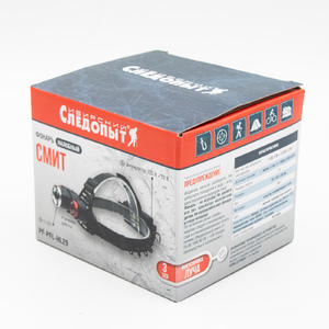 Фонарь налобный "СИБИРСКИЙ СЛЕДОПЫТ-Смит", 3L, zoom, аккум.2x2200mAh/60/, фото 8