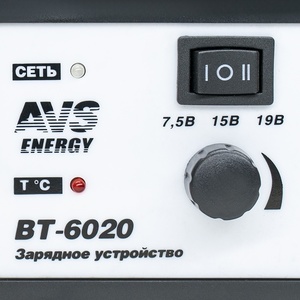 Зарядное устройство - источник питания AVS Energy BT-6020 (6/12В, 7А), фото 5