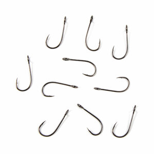 Крючок KOI "SINGLE SPOON HOOK", размер 10 (INT), цвет BN (10 шт.), фото 3