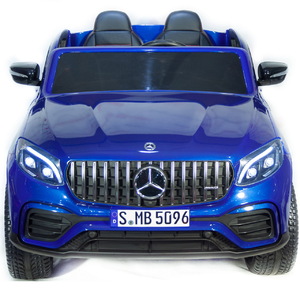 Детский электромобиль Toyland Mercedes Benz AMG GLC63 2.0 Coupe Синий, фото 2