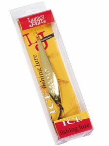 Блесна вертикальная зимняя Lucky John S-4 с тр. 11.0г G блистер, фото 3