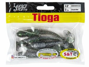 Виброхвосты съедоб. искусст. LJ Pro Series TIOGA 3.9in (10.00)/Z11 5шт., фото 4