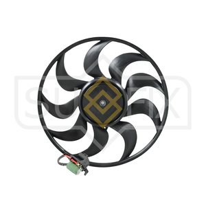 Вентилятор радиатора SUFIX FN-1095 для CHEVROLET Aveo(T300) 1.2-1.6 11>,OPEL Mokka 1.6-1.8 12>, фото 1