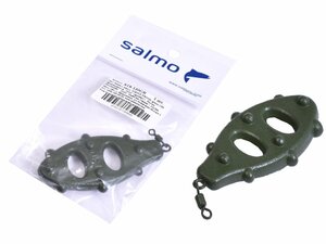 Груз Salmo с вертл. TURTLE SWIVEL green 130г, фото 2