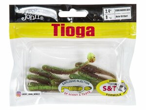 Виброхвосты съедоб. искусст. LJ Pro Series TIOGA 2.4in (06.20)/Z15 9шт., фото 4