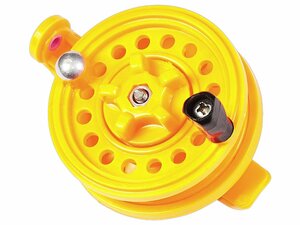 Катушка проводочная Salmo ICE HR 5.8см жёлтая, фото 2