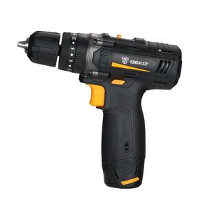 Дрель-шуруповерт аккумуляторная DEKO GCD12DU, 12В, 1x1.5Ач 063-4039, фото 3