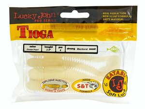 Виброхвосты съедобные LJ Pro Series TIOGA 3.9in (10.00)/033 5шт., фото 4