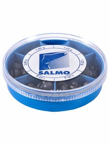 Грузила Salmo ДРОБИНКА PL 6 секц. крупн. 100г набор, фото 3