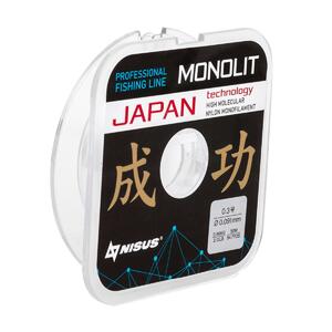 Леска MONOLIT 0,091mm/50m Nylon Transparent (N-MO-0.091-50) Nisus, фото 3