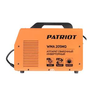 Полуавтомат сварочный инверторный Patriot WMA 205 MQ, фото 3