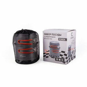 Набор посуды с радиатором СЛЕДОПЫТ FORZA, анодированный алюминий, фото 4