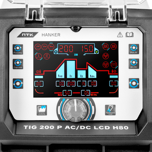 Сварочный аппарат ПТК HANKER TIG 200 P AC/DC LCD H80, фото 5
