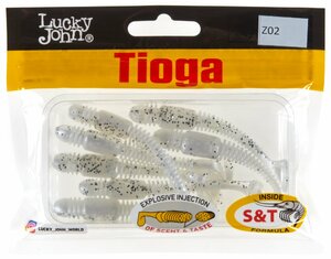 Виброхвосты съедоб. искусст. LJ Pro Series TIOGA 2.9in (07.40)/Z02 7шт., фото 4