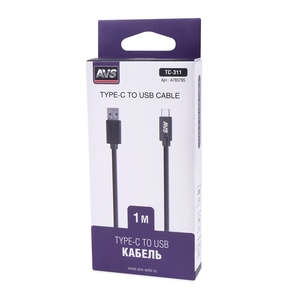 Кабель USB 3.0/Type-C AVS TC-311, 1 м, фото 2