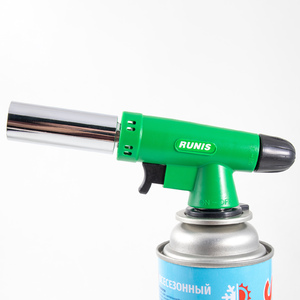 Газовая горелка RUNIS Premium P05, пьезо. (цанг.), фото 2