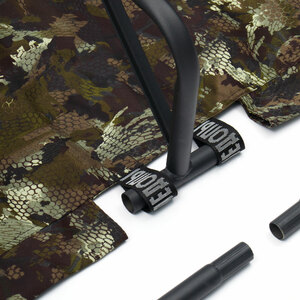 Раскладушка туристическая с карманом СЛЕДОПЫТ ТИШЬ 2 в чехле, 1900х700х230 мм, макс. нагрузка 150 кг, фото 5