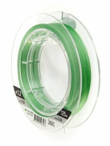 Леска плетёная Lucky John Vanrex х8 BRAID Fluo Green 125/018, фото 4