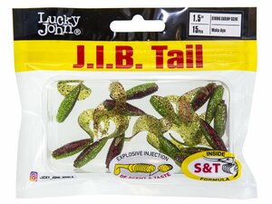 Твистеры съедобные LJ Pro Series J.I.B TAIL 1.5in (03.80)/T44 15шт., фото 4