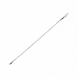 Поводки стал. 7x7 Lucky John SSW оснащ. вертл. и вертл. с застёж. d 0.45мм/06кг/25см/ набор 20шт., фото 3