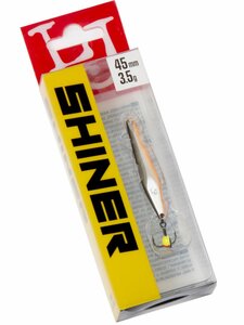Блесна вертикальная зимняя Lucky John SHINER 45мм Minnow блистер, фото 3