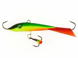 Балансир Lucky John FIN 5 + тр. 70мм/26RT блистер, фото 5