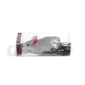Мышь-незацепляйка Namazu MOUSE с лепестками, 76 мм, 26 г, цвет 17, крючок-двойник YR Hooks (BN) #2/0, фото 2