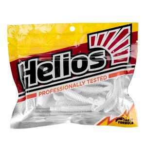 Твистер Credo Long Body 2,95"/7,5 см White & Sparkles 12шт. (HS-9-002) Helios (0), фото 5
