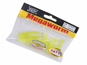 Виброхвосты съедоб. искусст. LJ Pro Series MegaWorm 2,5in (6,35)/071 8шт., фото 4
