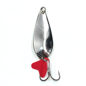 Блесна шум. Namazu Razor Eye, вес 18 г, цвет 01-02 (серебро-латунь), фото 2