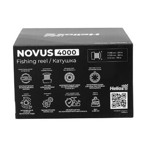 Катушка Novus 4000 6+1 подшип (HS-N-GLS4000) Helios, фото 14
