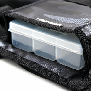 Сумка рыболовная поясная "Yaman" Fishing Pocket Hip, 30х22х6 см, цв.сер.камуфляж + 1 кор. LUNO 18, фото 5