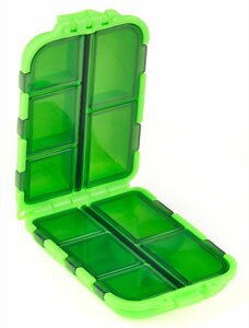Коробка рыболовная Meiho FB-10 FLY BOX Green 97х65х30, фото 3