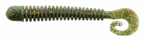 Твистеры съедобные искусственные LJ Pro Series BALLIST 05.08/F08 15шт., фото 3