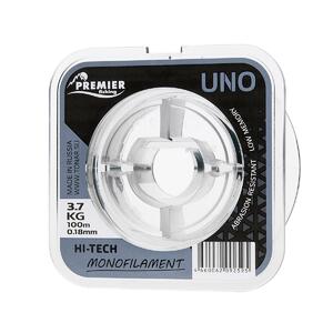 Леска UNO 0,18mm/100m Clear Nylon (PR-U-C-018-100) Premier Fishing, фото 3