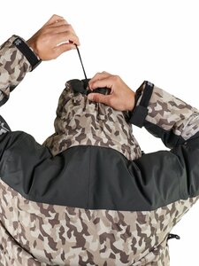 Костюм зимний  Norfin TORNADO PRO DESERT LE 04 ( бежево-коричневый размер XL), фото 6