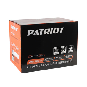 Полуавтомат сварочный инверторный Patriot WMA 205 MQ, фото 18