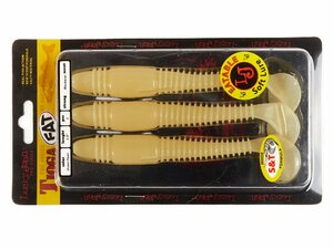 Виброхвосты съедобные LJ Pro Series TIOGA FAT 5.8in (14.70)/033 3шт., фото 4